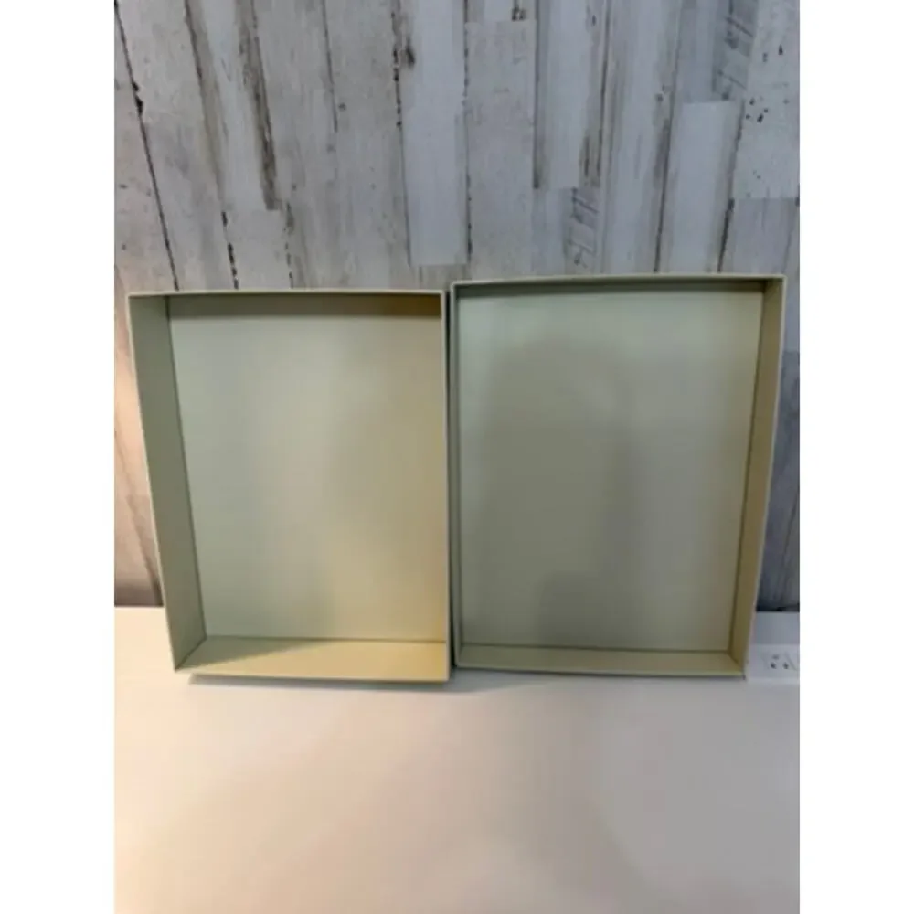 Sunspel Large Gift Presentation Box With Lid Beige Logo Luxury Keepsake
